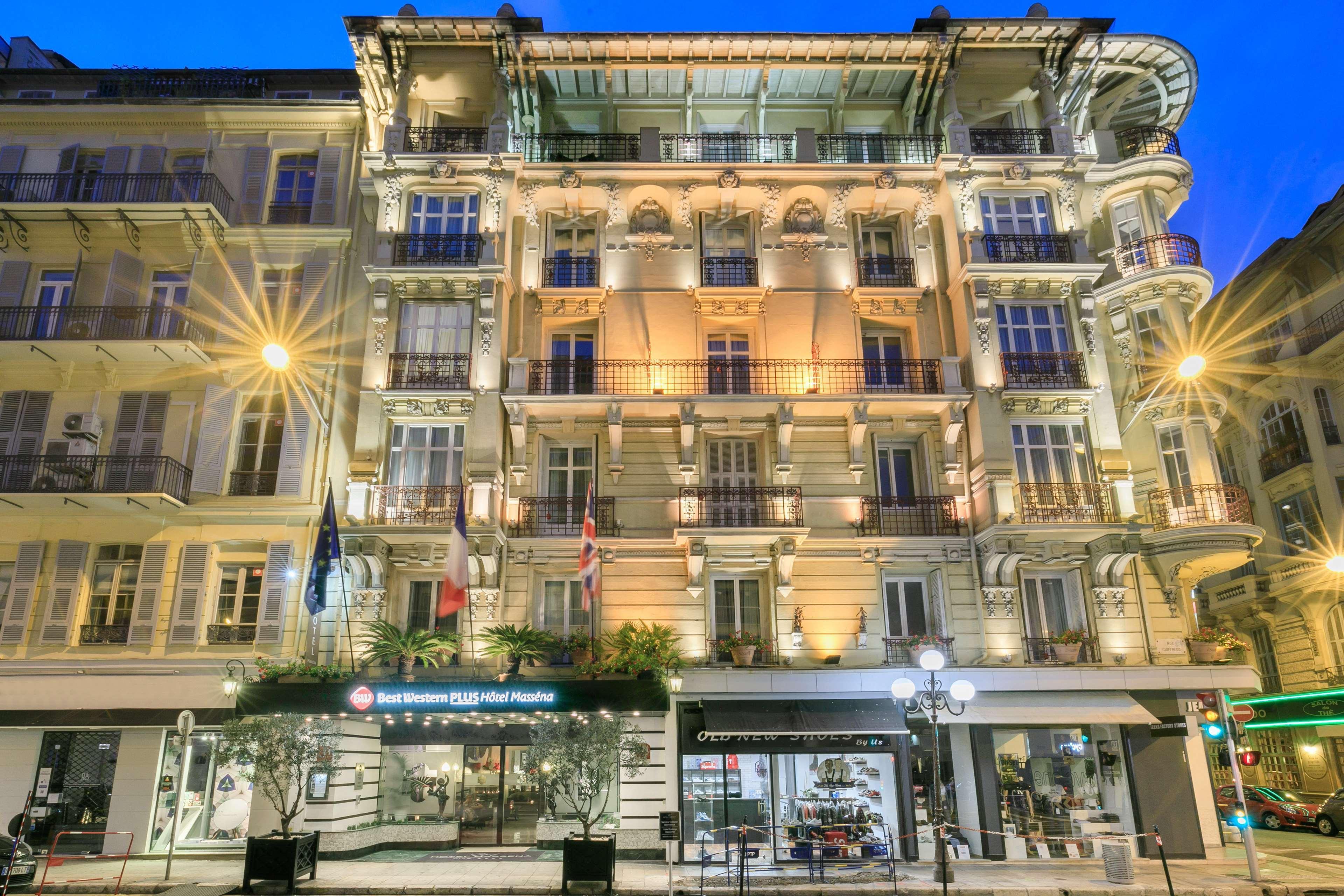 Best Western Plus Hotel Massena Nizza Esterno foto