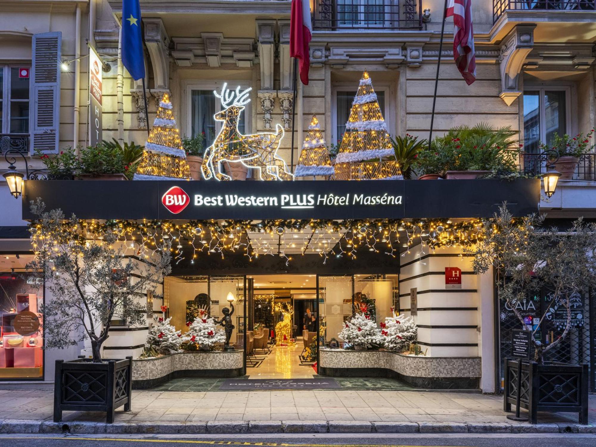 Best Western Plus Hotel Massena Nizza Esterno foto
