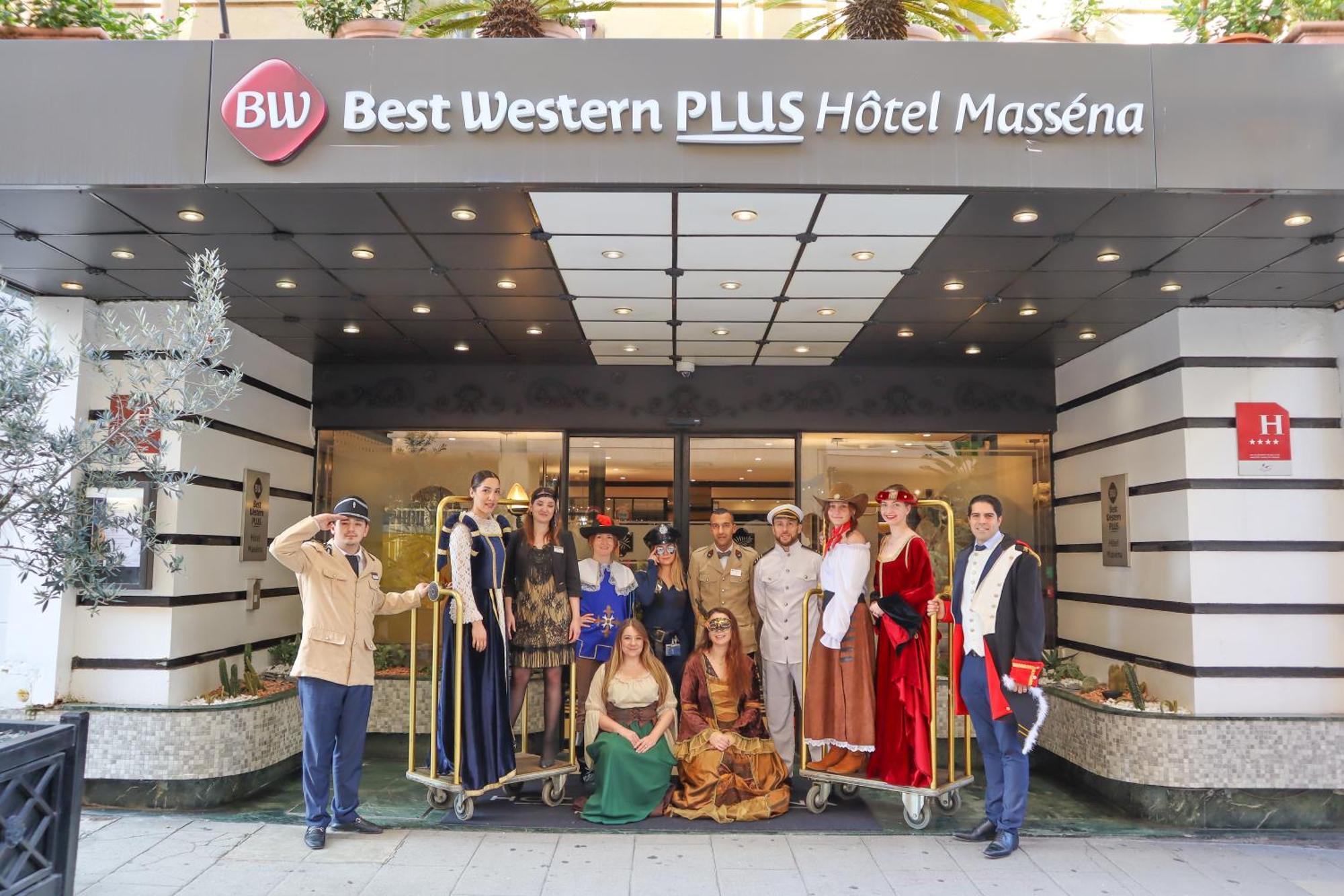 Best Western Plus Hotel Massena Nizza Esterno foto